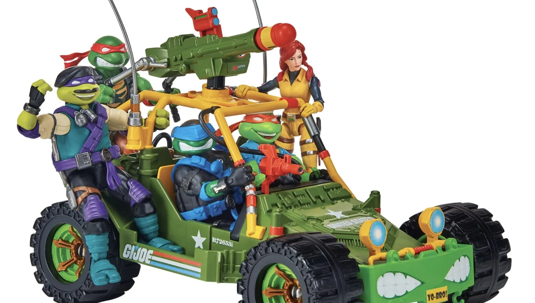 TMNT x G.I. Joe Action Figures Unite in an Epic '80s Toy Crossover